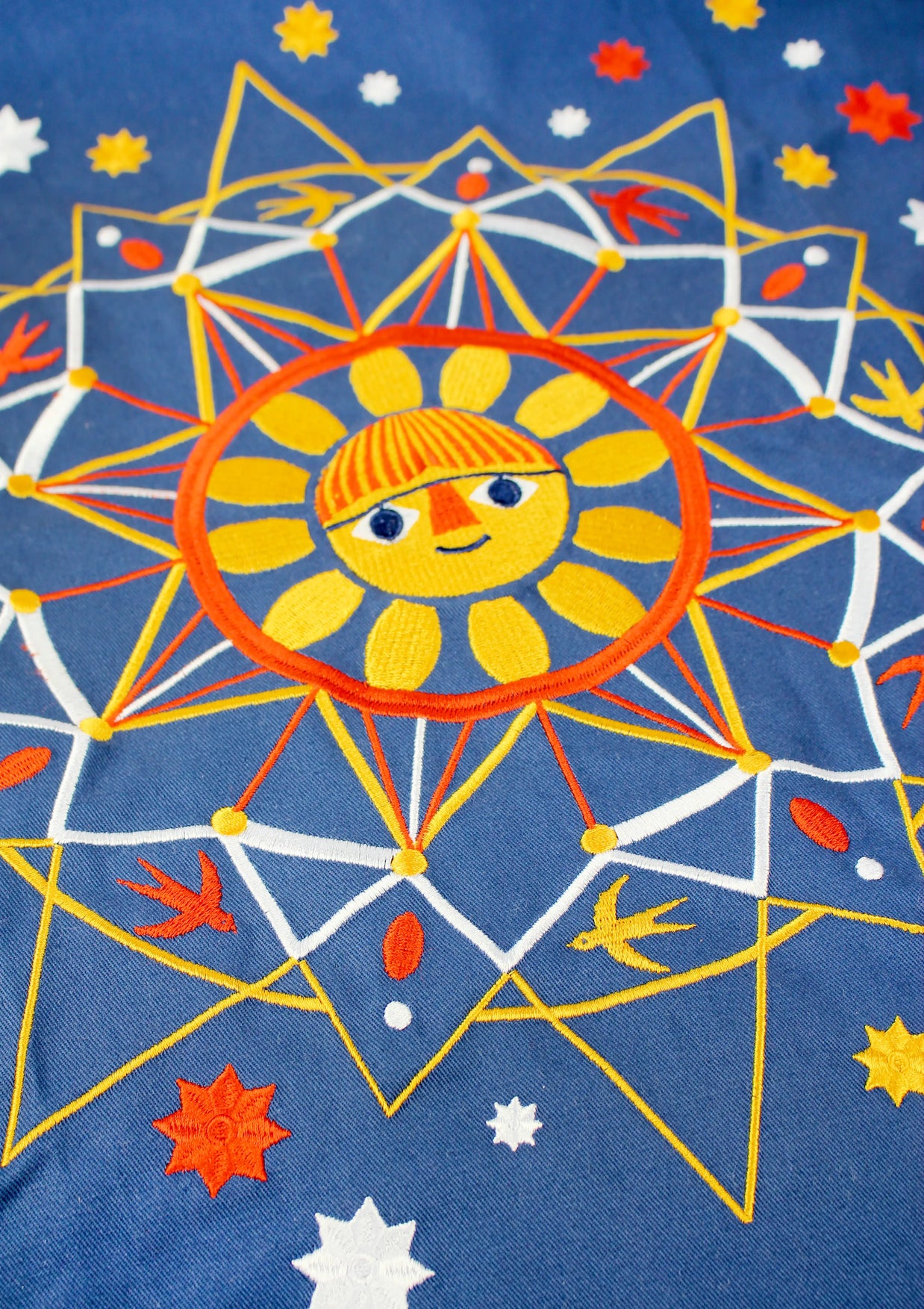 Embroidered Table Runner