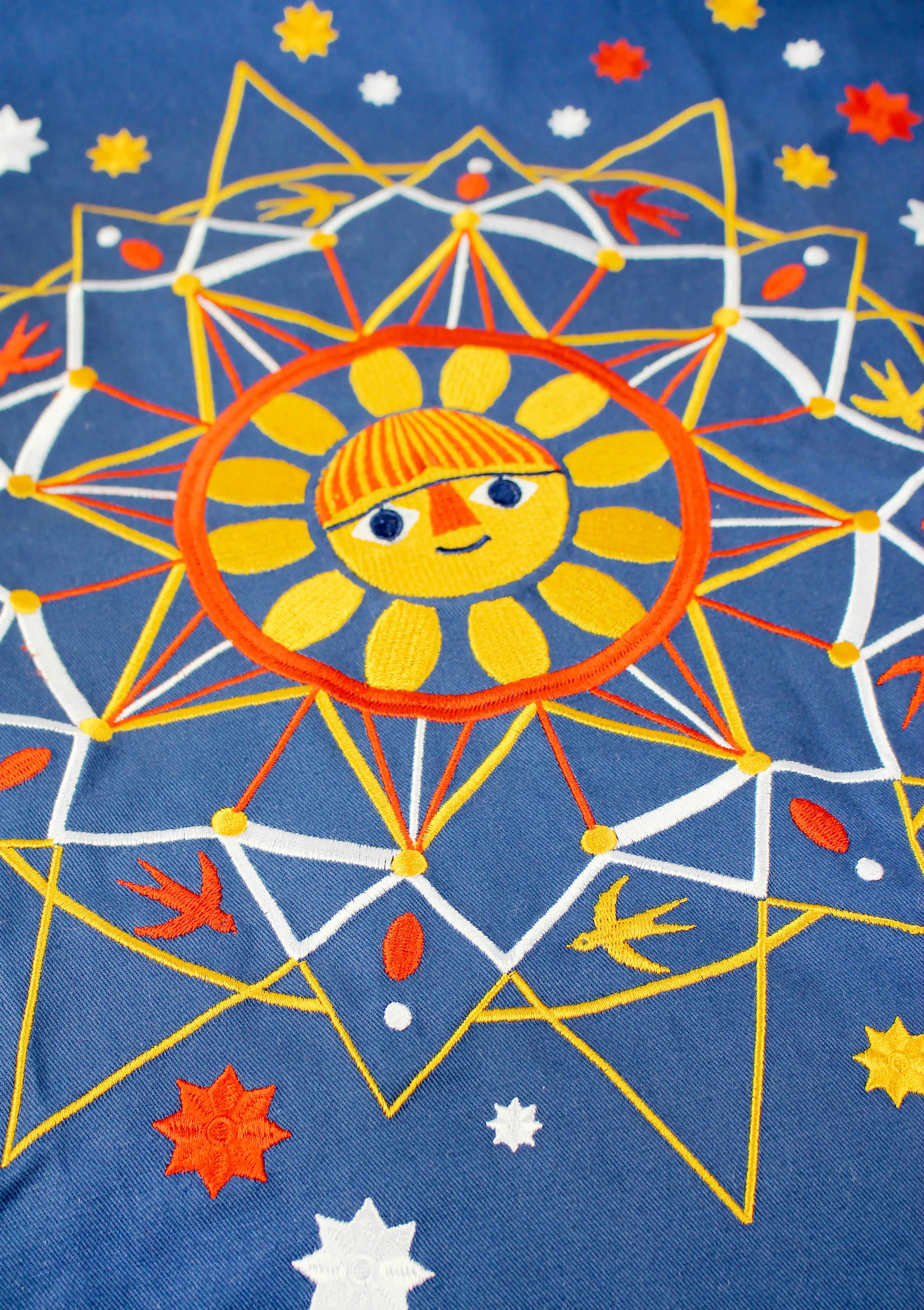 Embroidered Table Runner